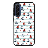 Sailor Pattern Samsung Galaxy A17 Case QC6618