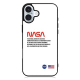 NASA Space iPhone 16 Plus Case QC6543