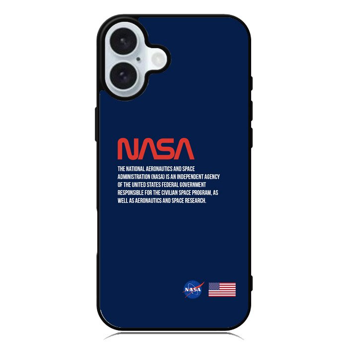NASA Space iPhone 16 Case QC3134