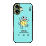 Squirtle Pokemon iPhone 17 Case