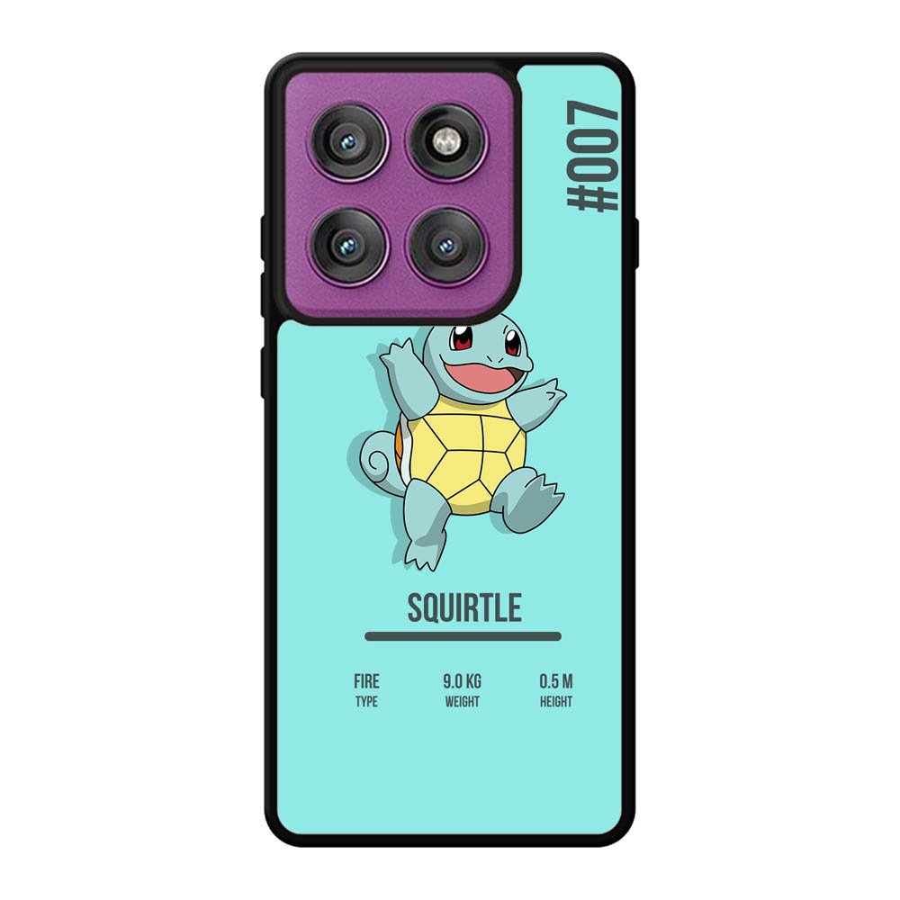 Squirtle Pokemon Motorola Moto Edge 60 Pro Case