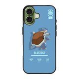 Blastoise Pokemon iPhone 17 Case OV6223