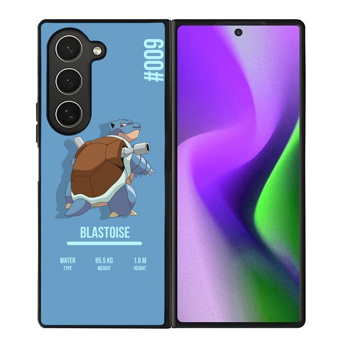 Blastoise Pokemon Samsung Galaxy Z Fold 6 5G 2024 Case OV6223