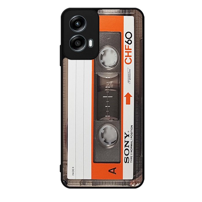 Retro Cassette Kaset Motorola Moto G Play 2024 Case OV6605