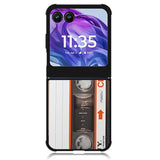 Retro Cassette Kaset Motorola Moto Razr Plus 2024 , Moto Razr+ 2024 Case OV6605