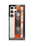 Retro Cassette Kaset Samsung Galaxy S25 Ultra 5G Case QC6605