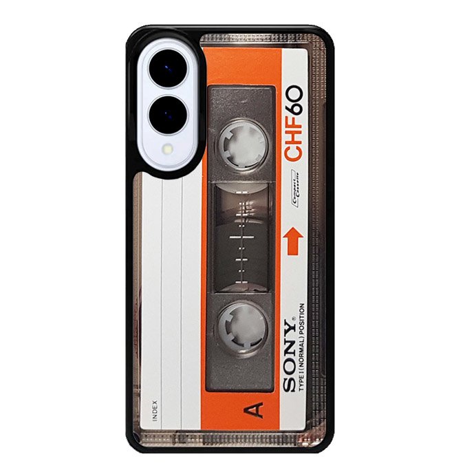 Retro Cassette Kaset Samsung Galaxy S25 Edge 5G Case OV6605