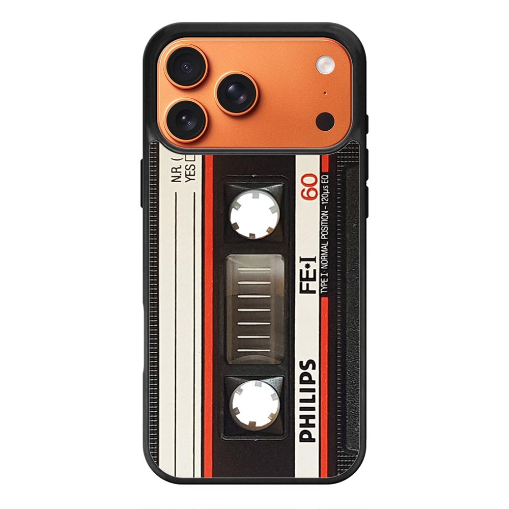 Retro Cassette Kaset iPhone 17 Pro Max Case QC2738
