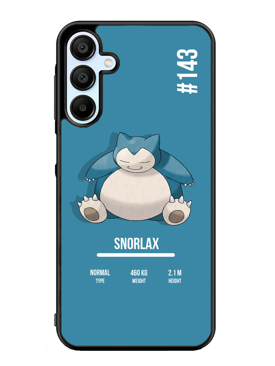 Pokemon Snorlax 2nd Samsung Galaxy A25 5G Case