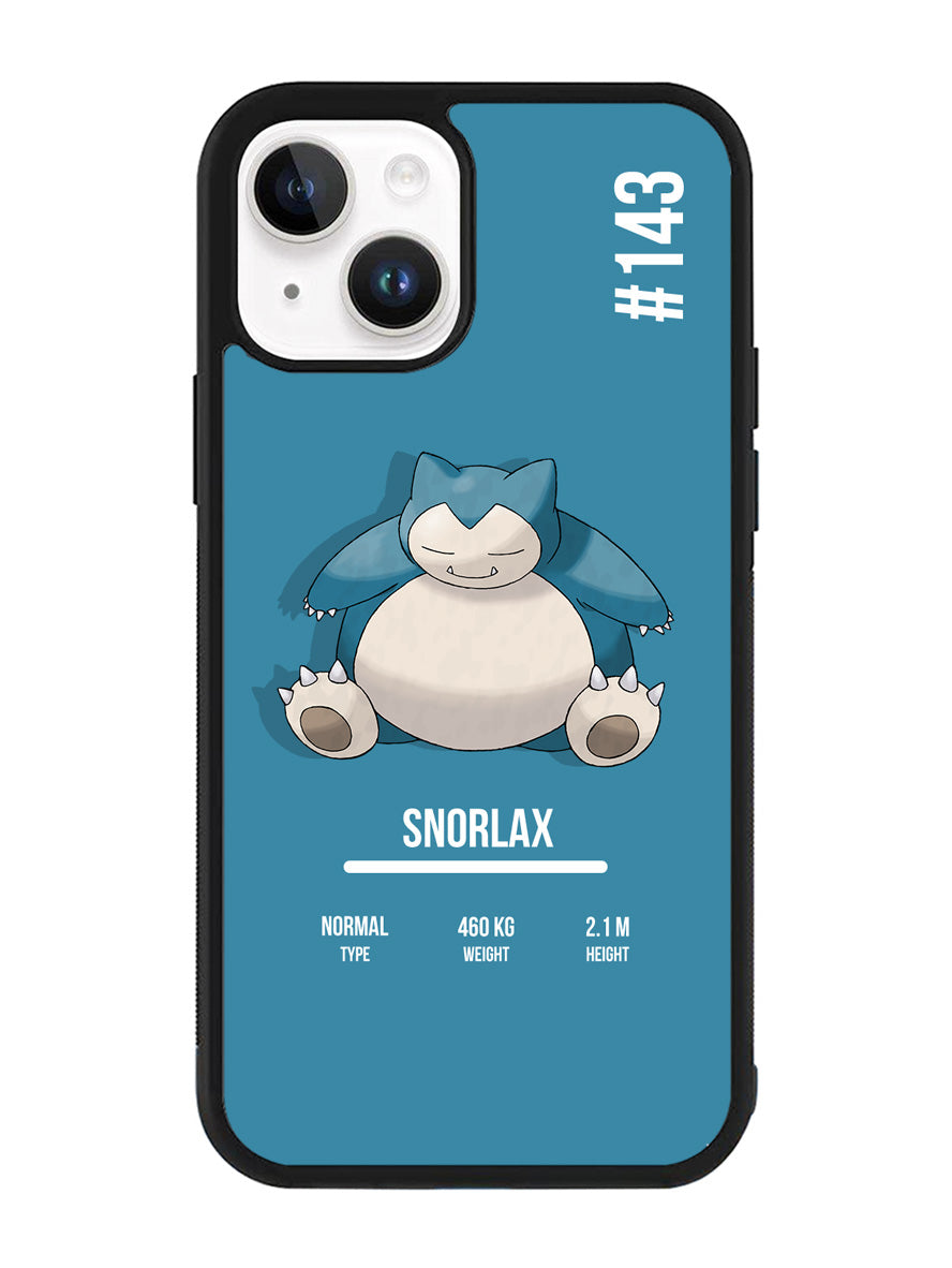 Pokemon Snorlax iPhone 15 Plus Case OV2836