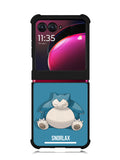 Pokemon Snorlax 2nd Motorola Moto Razr Plus 2023 , Moto Razr+ 2023 Case