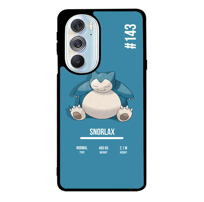 Pokemon Snorlax 2nd Motorola Moto Edge 2022 Case