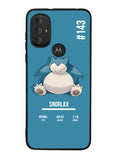 Pokemon Snorlax 2nd Motorola Moto G Pure 2021 , Moto G Power 2022 Case