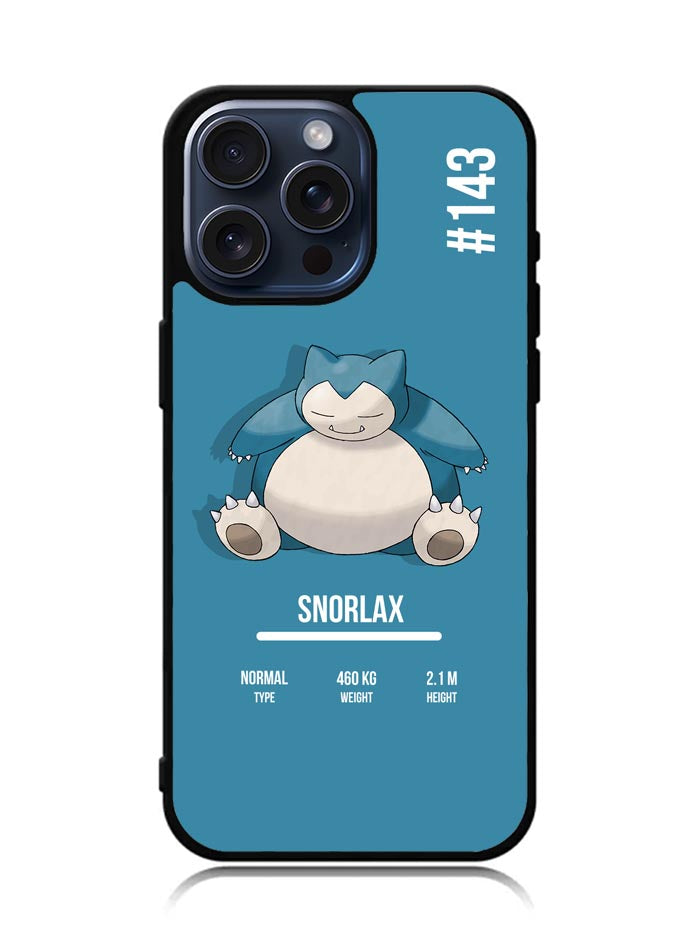 Pokemon Snorlax iPhone 15 Pro Case OV2836