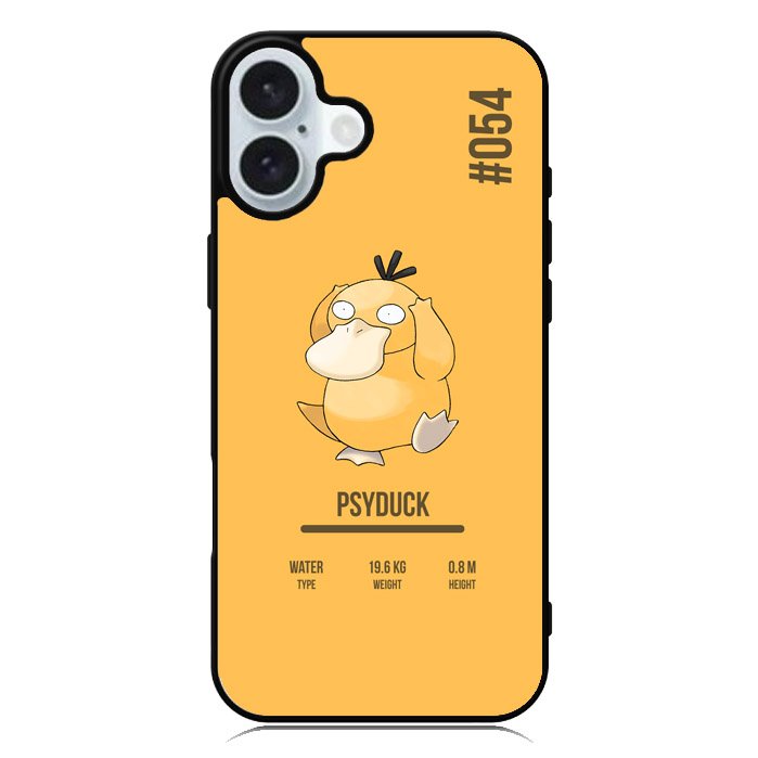 Pokemon Psyduck iPhone 16 Plus Case QC2834