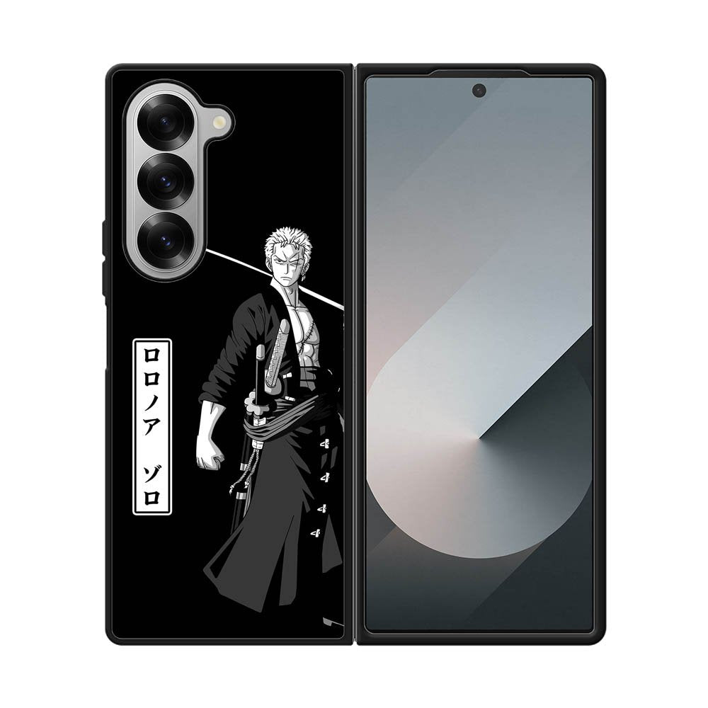 One Piece Zoro Samsung Galaxy Z Fold 7 5G Case QC6568