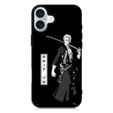 One Piece Zoro iPhone 16 Plus Case QC6568