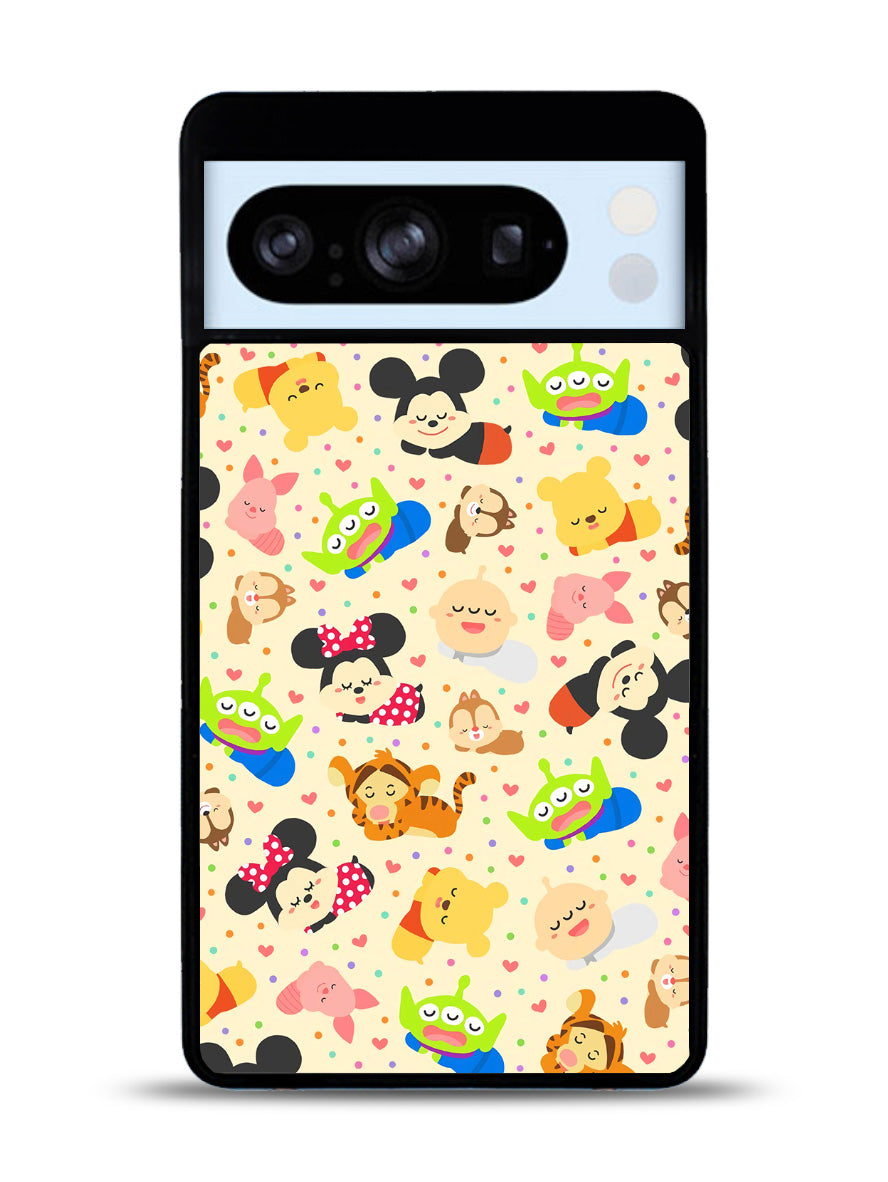 Disney Mickey Minnie Google Pixel 8 Pro Case QC4712