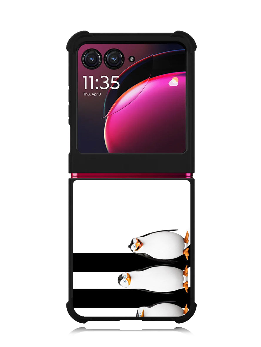 Penguin of Madagascar Motorola Moto Razr Plus 2023 , Moto Razr+ 2023 Case OV6575