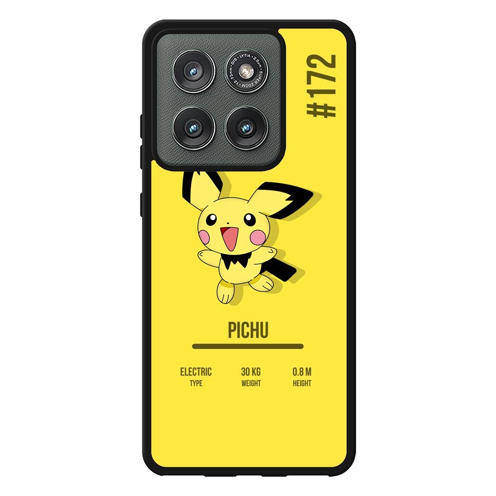 Pokemon Pichu Motorola Moto Edge 2025 Case QC6583