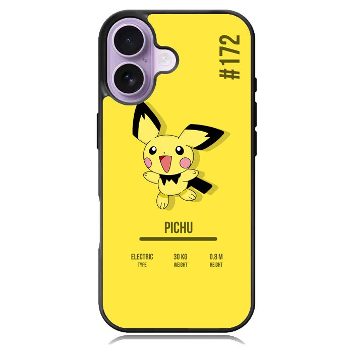 Pokemon Pichu iPhone 17 Case OV6583