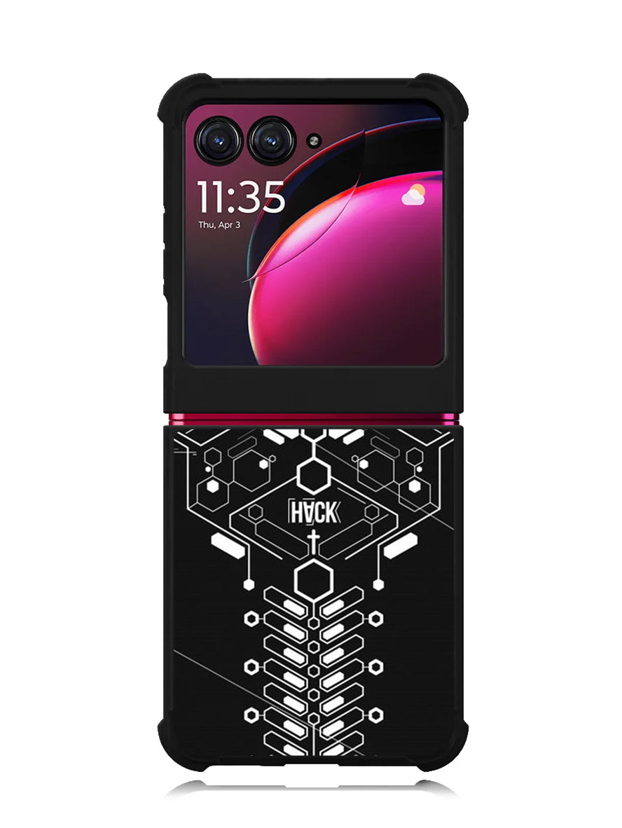 Cyberpunk Tech Motorola Moto Razr Plus 2023 , Moto Razr+ 2023 Case