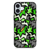 Abstract Graffiti iPhone 16 Case QC6162