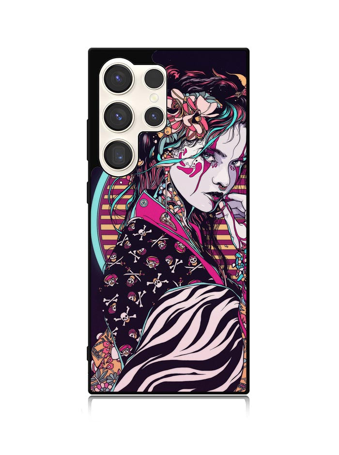 Geisha Japan Samsung Galaxy S25 Ultra 5G Case QC6396
