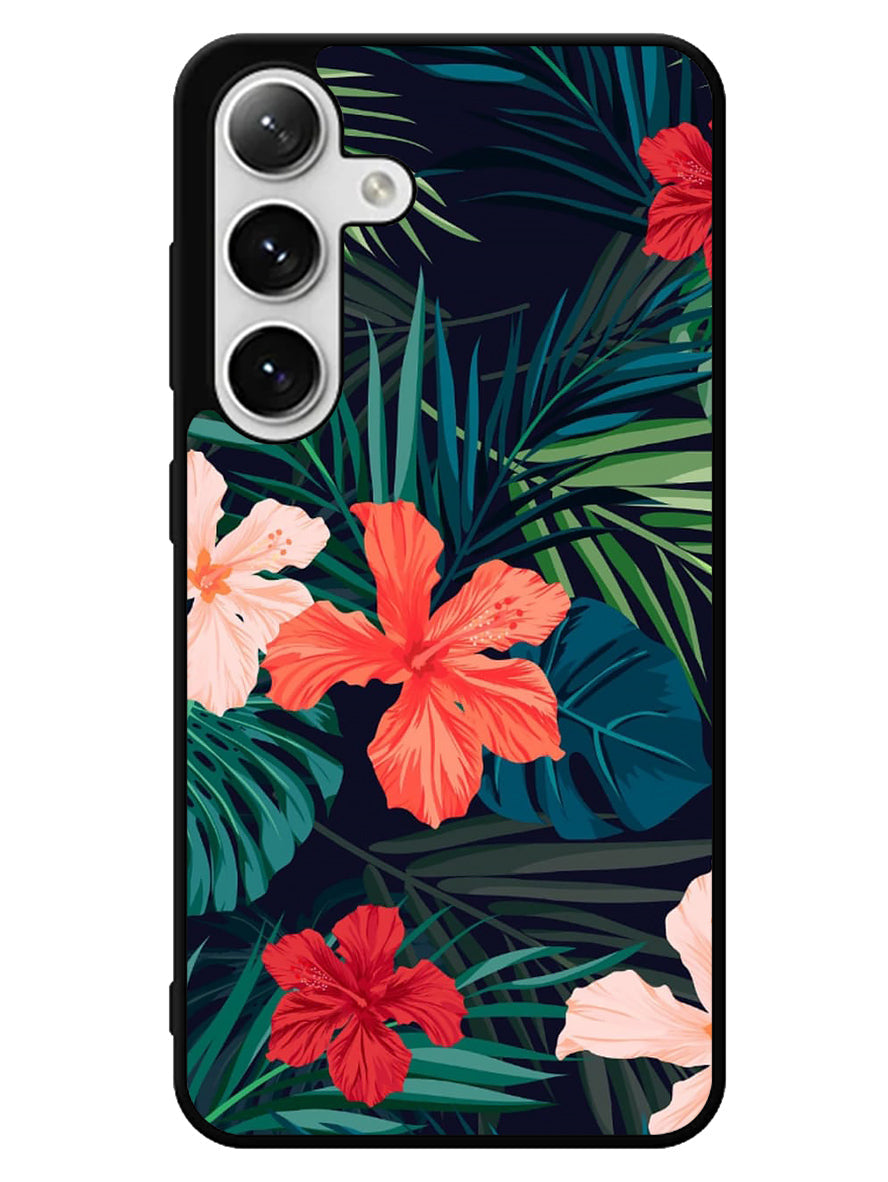 Tropical Floral Samsung Galaxy S24 5G Case