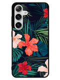 Tropical Floral Samsung Galaxy S25 5G Case