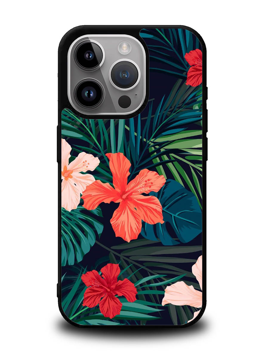 Tropical Floral iPhone 16 Pro Max Case
