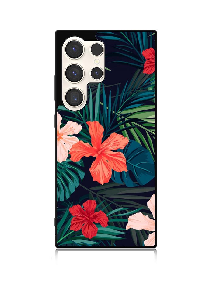 Tropical Floral Samsung Galaxy S24 Ultra 5G Case