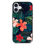 Tropical Floral iPhone 16 Plus Case