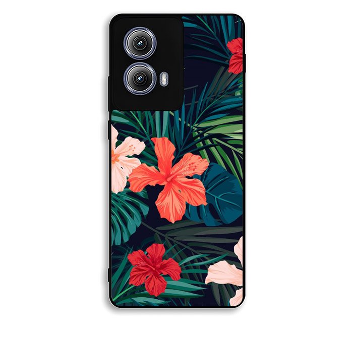 Tropical Floral Motorola Moto Edge 2024 Case OV6670