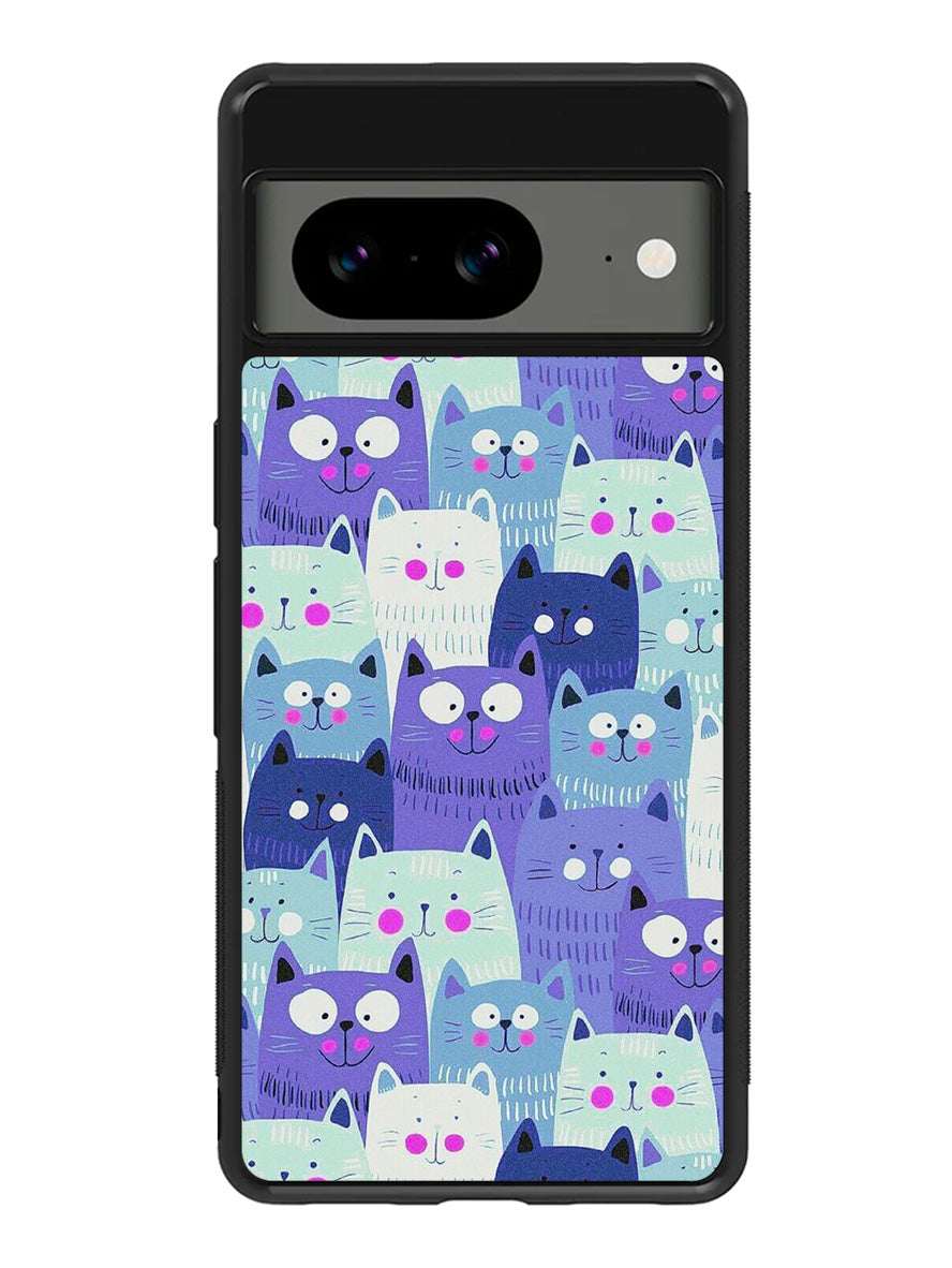Cat Pattern Google Pixel 8A Case QC6246
