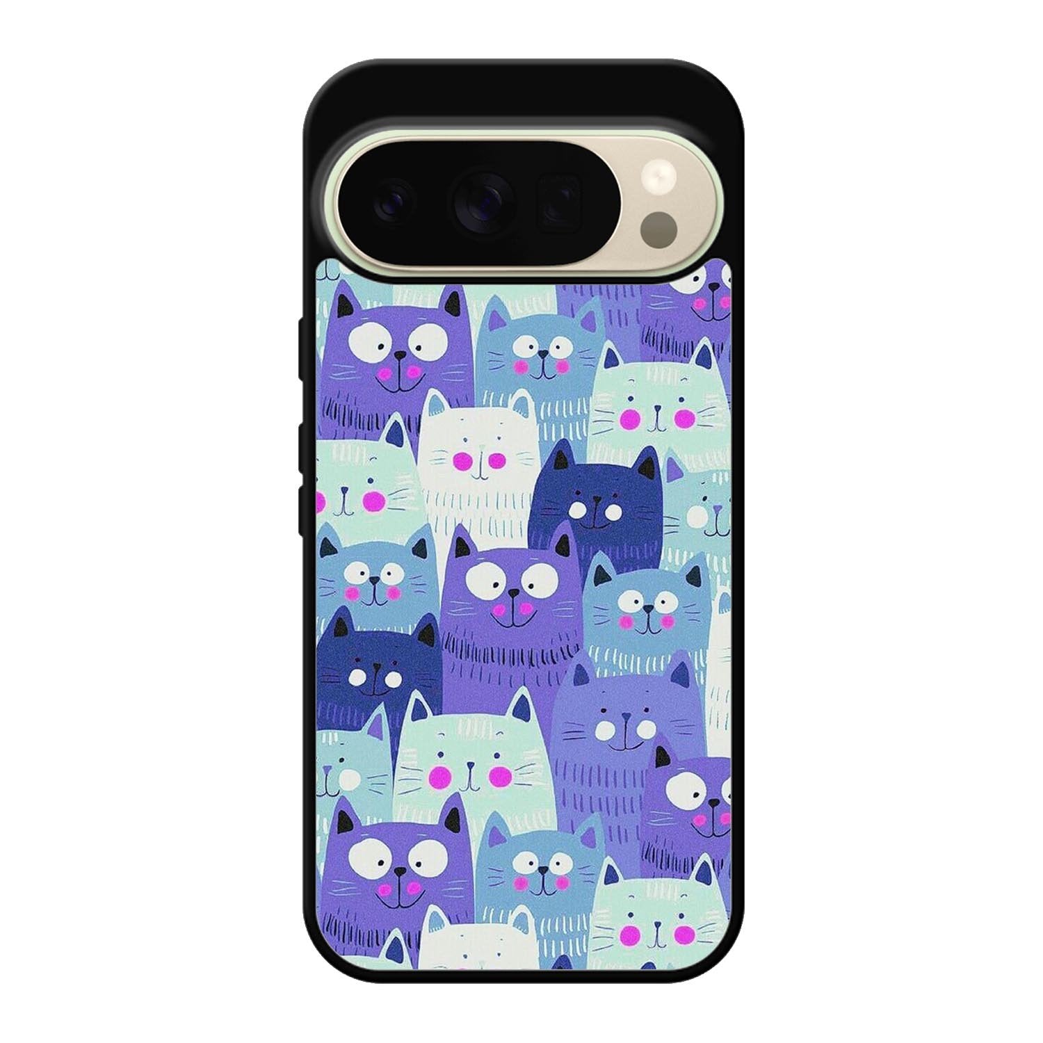 Cat Pattern Google Pixel 10 Pro XL Case OV6246