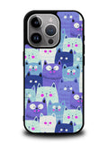 Cat Pattern iPhone 16 Pro Case OV6246