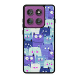 Cat Pattern Motorola Moto Edge 60 Pro Case OV6246