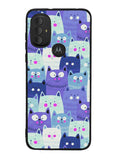 Cat Pattern Motorola Moto G Pure 2021 , Moto G Power 2022 Case OV6246