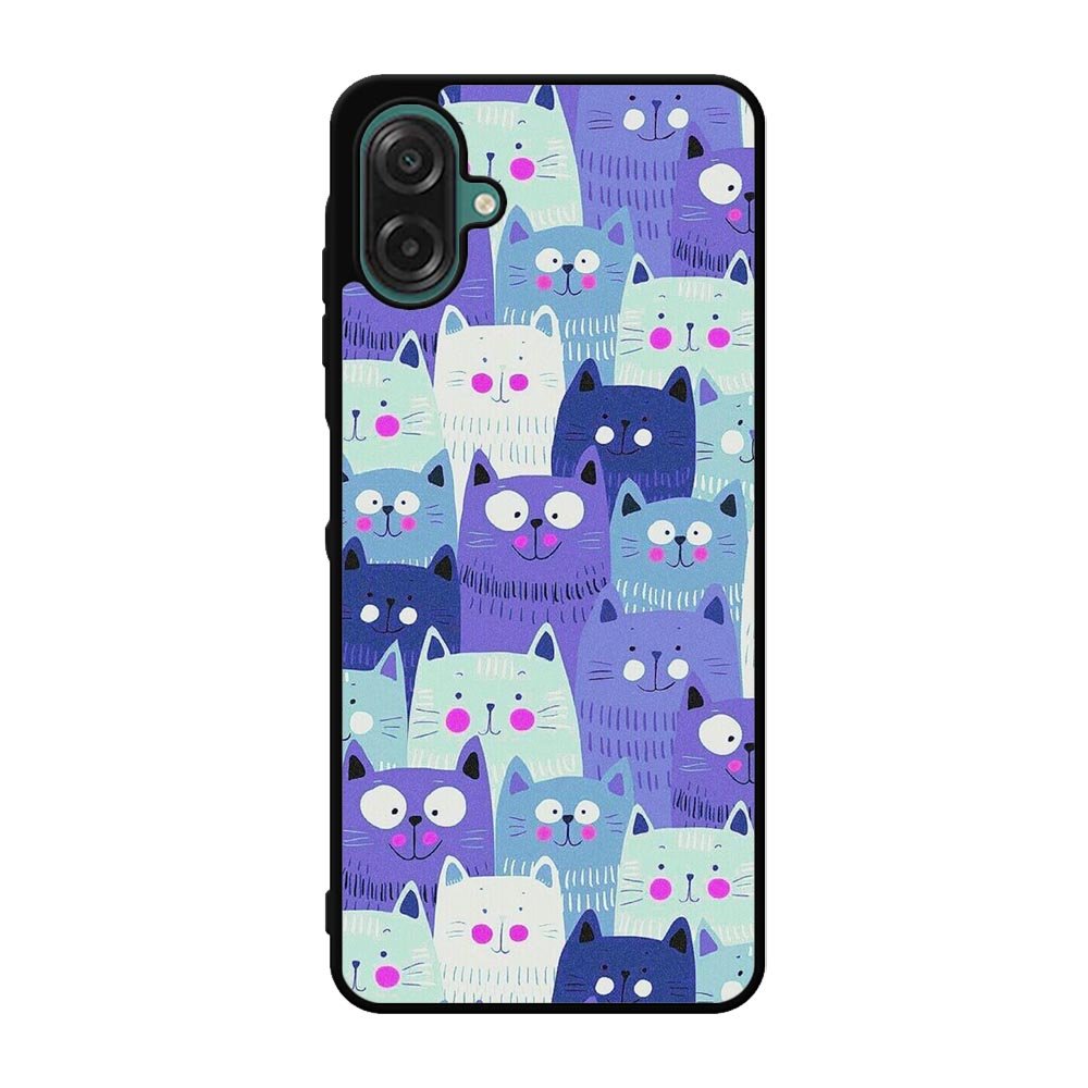 Cat Pattern Samsung Galaxy A07 Case OV6246