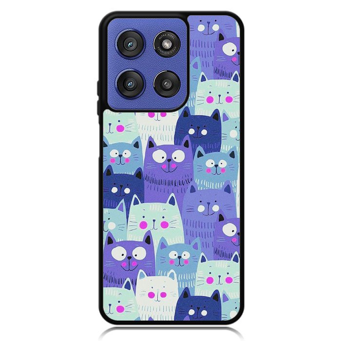Cat Pattern Motorola Moto G Stylus 5G 2025 Case OV6246
