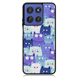 Cat Pattern Motorola Moto G Stylus 5G 2025 Case OV6246