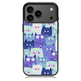 Cat Pattern iPhone 17 Pro Case RC6246