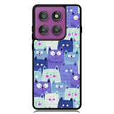 Cat Pattern Motorola Moto Edge 2025 | Moto Edge 60 Fusion | Moto Edge 60 Pro Case OV6246