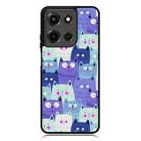 Cat Pattern Motorola Moto G 5G 2025 Case OV6246