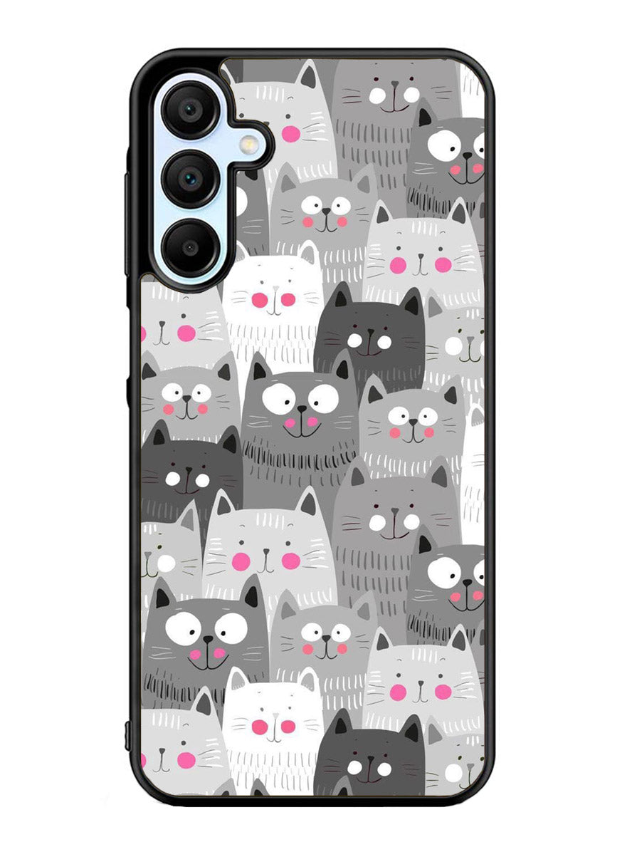 Cat Pattern Samsung Galaxy A25 5G Case