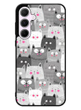 Cat Pattern Samsung Galaxy A35 5G Case