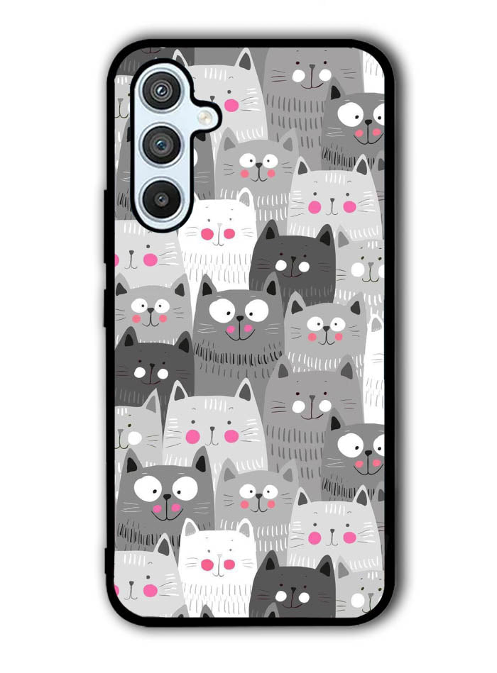 Cat Pattern Samsung Galaxy A54 5G Case