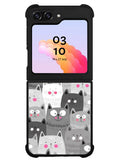Cat Pattern Samsung Galaxy Z Flip 5 5G 2023 Case