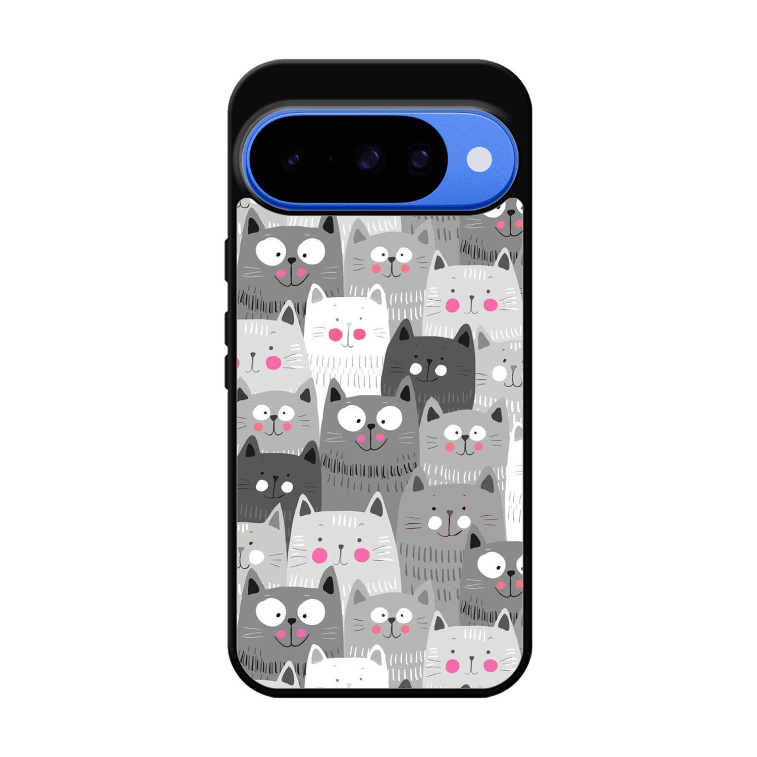 Cat Pattern Google Pixel 10 Case